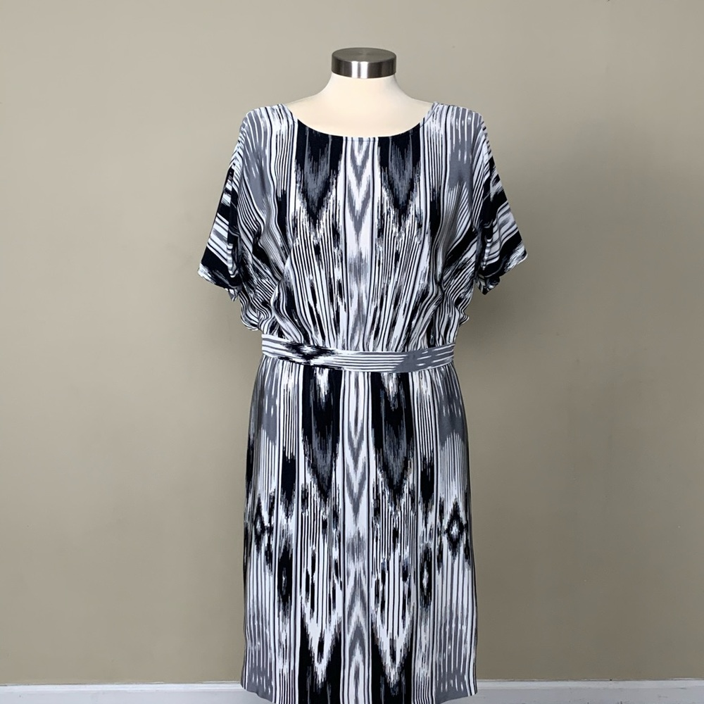Etcetera 100% Silk Dress / Grey / Size 6